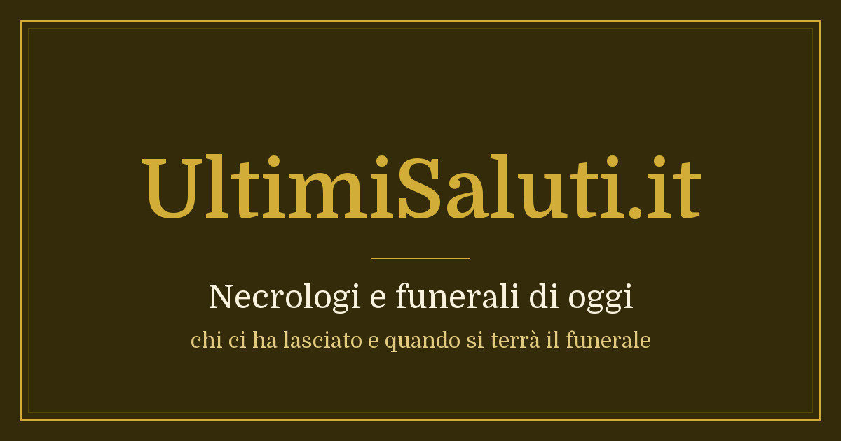 Nubisel Necrologi – Gorizia – UltimiSaluti.it